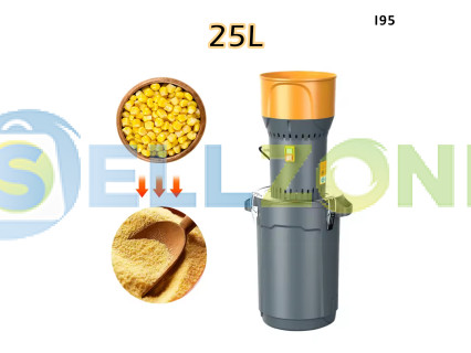 Αυτόματος μύλος ζωοτροφών για άλεσμα ζωοτροφής 25L – I95